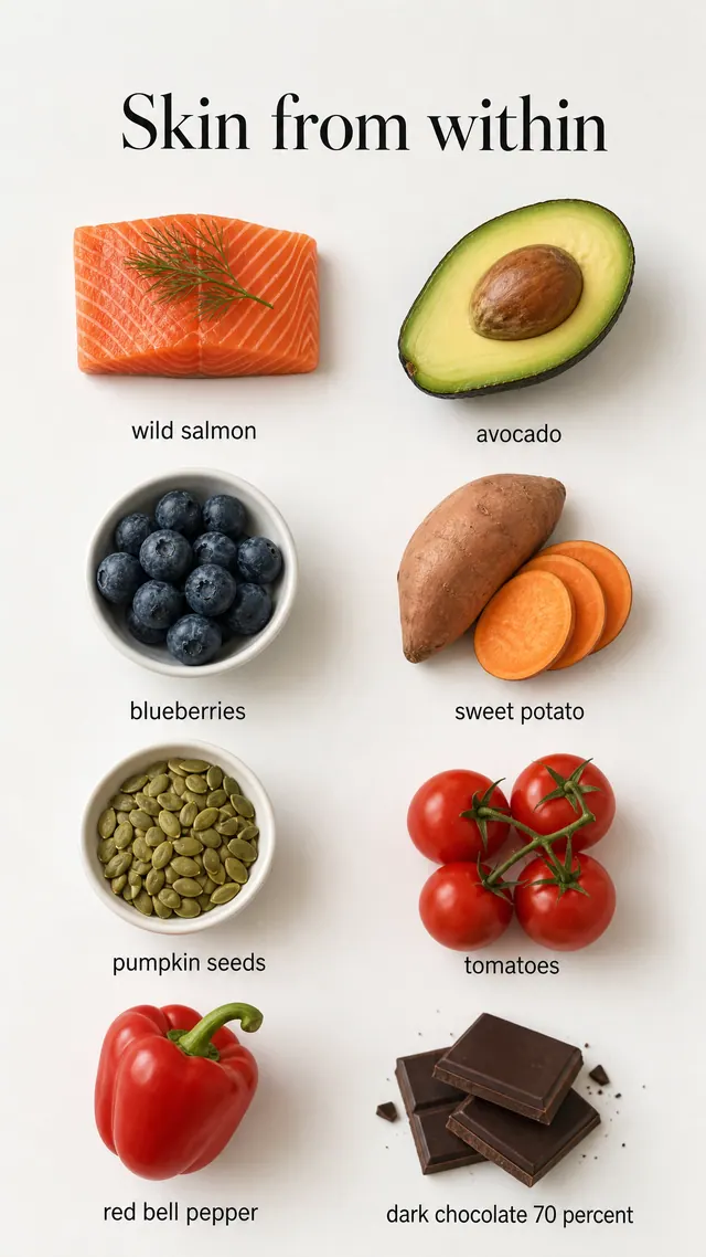 BlueKiwi generated eCommerce creative: Nutrition education slideshow creative