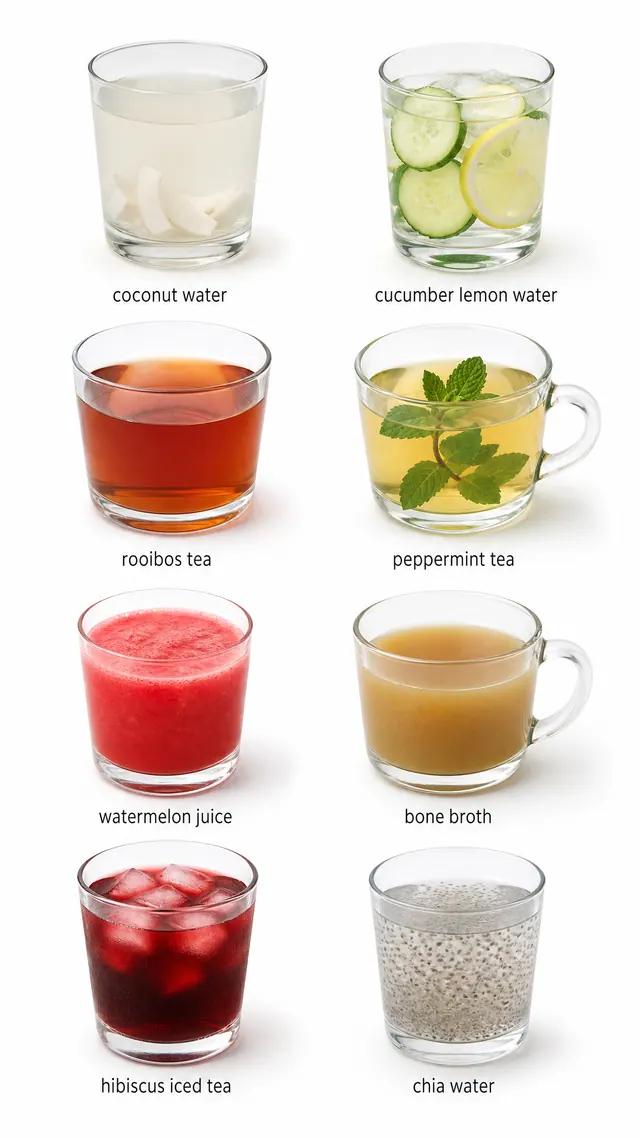 BlueKiwi generated eCommerce creative: Hydration comparison slideshow creative
