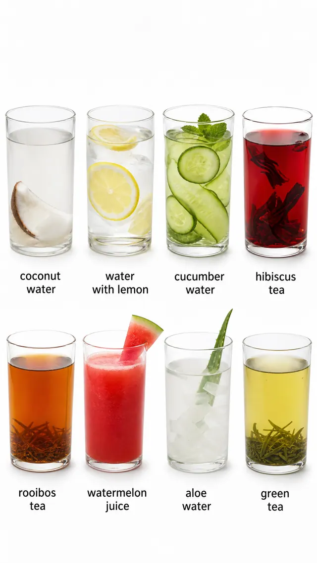 BlueKiwi generated eCommerce creative: Hydrating drinks slideshow creative
